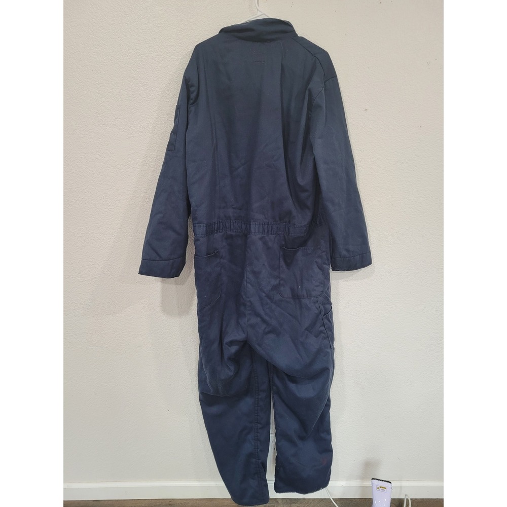 Vintage BIG BEN Blue‎ Coverall Workwear Insulated Quilted Lined Men's 46/48 #18 - Picture 5 of 12